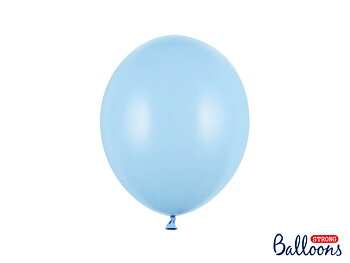 Ballonger 10-pack 27cm Pastell babyblå