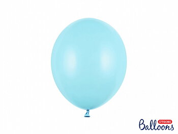 Ballonger Pastell Ljusblå 10-pack