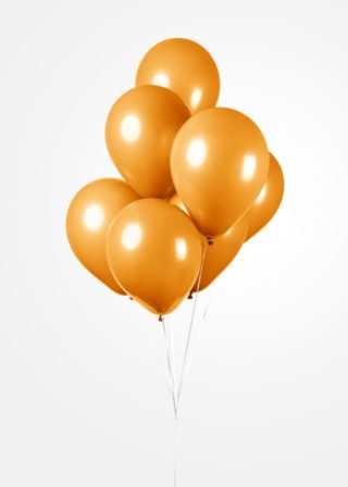 Ballonger 30 cm Orange metallic - 2
