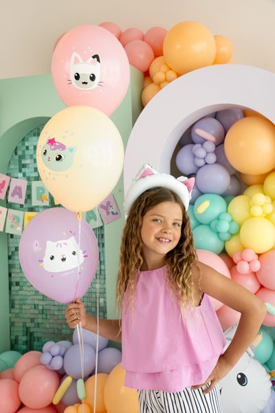 Gabby’s Dollhouse ballonger till barnkalas