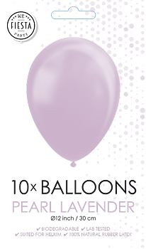 Ballonger Pärlemor lila