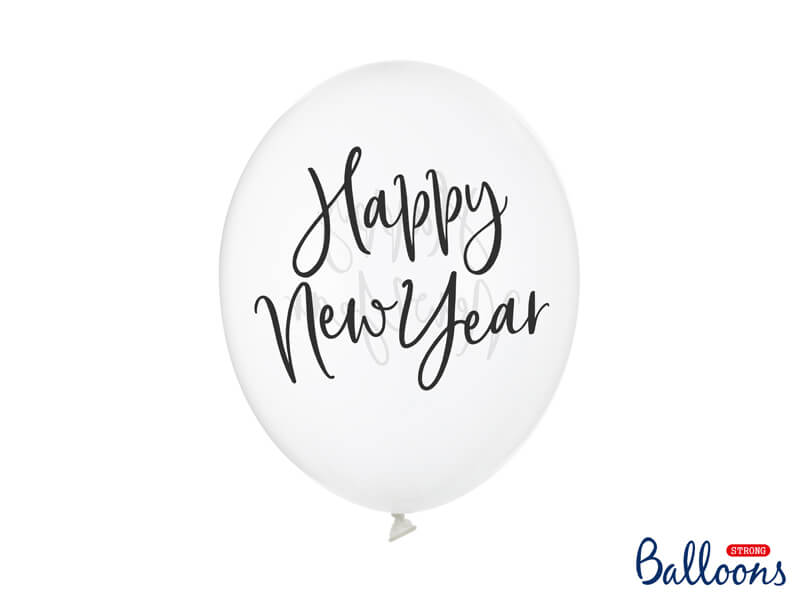 Ballonger 30 cm "Happy New Year"
