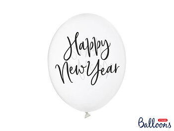 Ballonger 30 cm "Happy New Year"