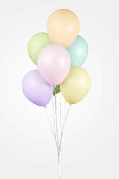 Ballonger Pastellmix 50-pack 30cm