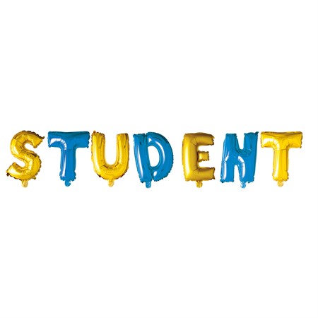 Ballonggirlang | Student | blå/gul