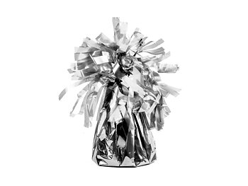 Ballongtyngd Folie Silver