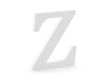 BOKSTAV Z | trä | vit