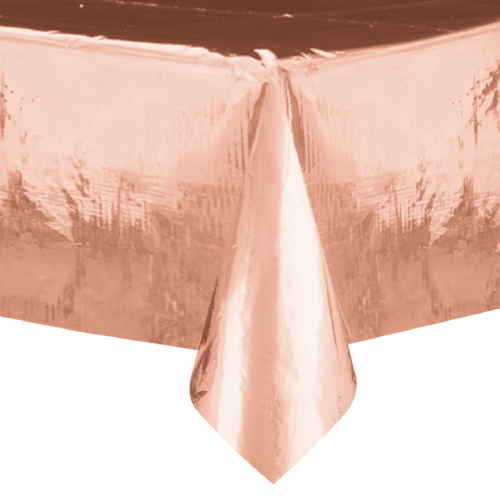 Bordsduk Metallic Roséguld