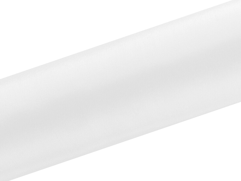 Bordslöpare vit satin