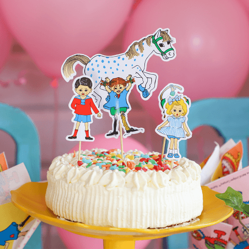 Cake picks Pippi Långstrump - 2