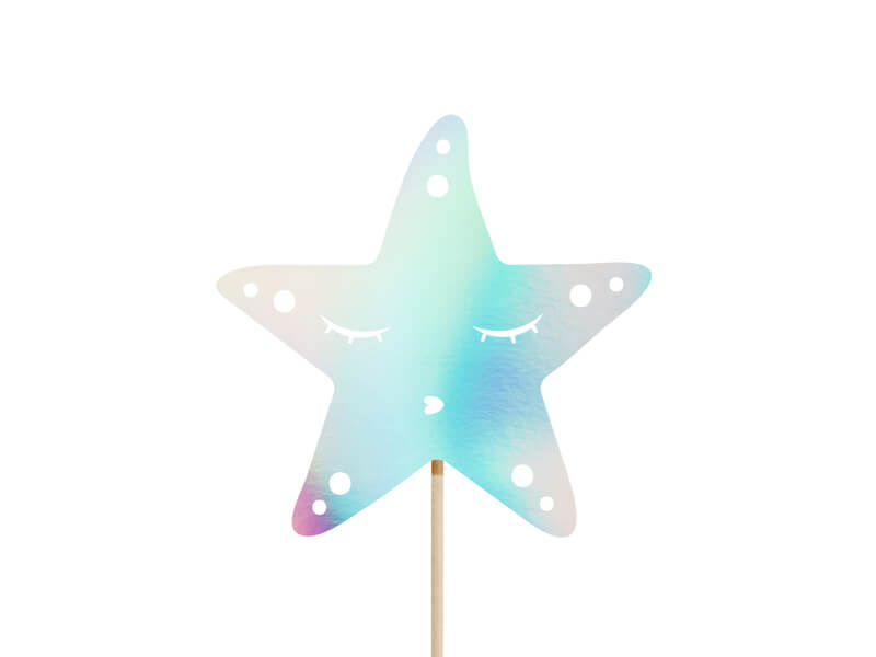 TÅRTDEKORATION | Mermaid | iridescent - 2