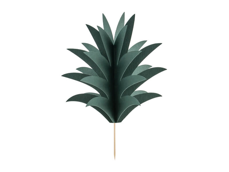 Cake topper Aloha Ananas - 2