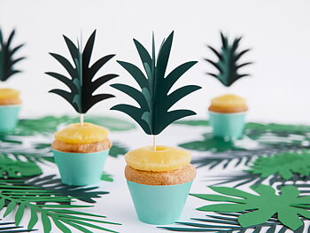 Cake topper Aloha Ananas
