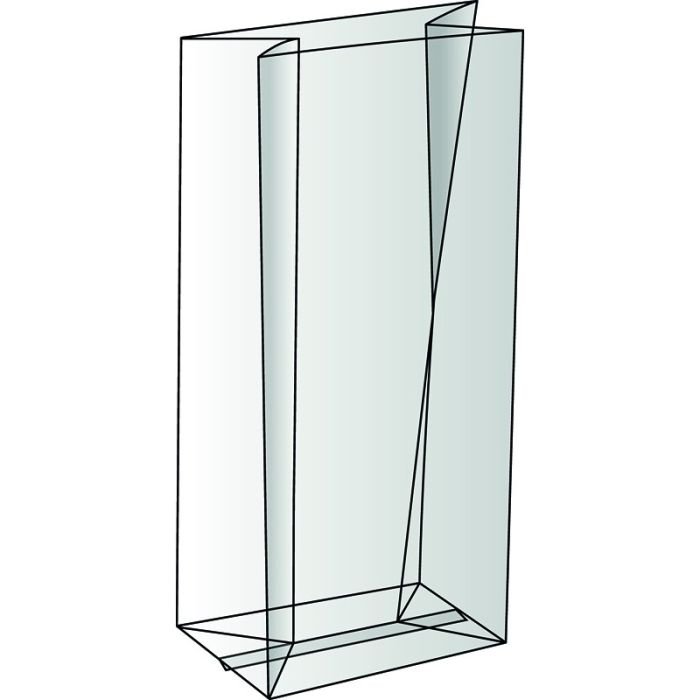Cellofanpåsar 10-pack Fyrkantsbotten - 2