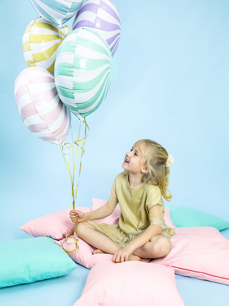FOLIEBALLONG  | 45cm | ljusrosa - 3