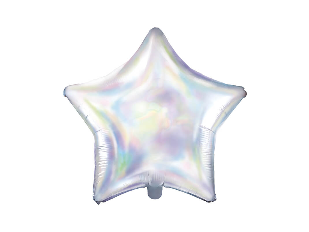 Folieballong 48cm Stjärna Iridescent
