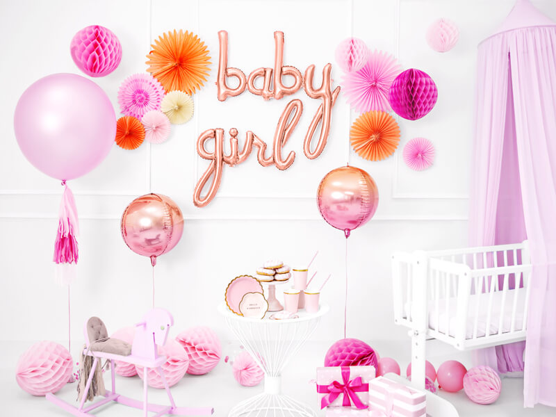 FOLIEBALLONG | 77cm | "girl" roséguld - 3