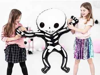 Folieballong Skelett 
