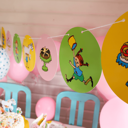 Flagbanner Pippi 3 m - 2