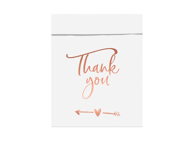 Godispåsar Thank you Roséguld 6-pack - 3