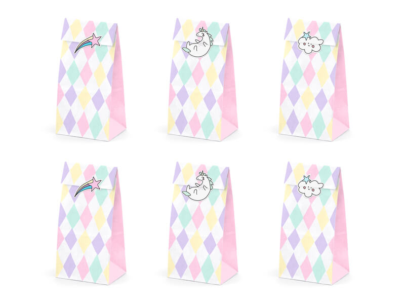 Godispåsar Unicorn 6-pack