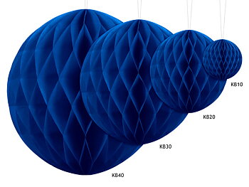 Honeycomb Marinblå