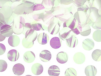 Konfetti 2.5cm  iridescent