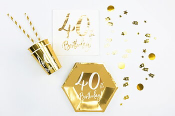 KONFETTI | Milestone | Guld | 40