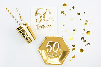 KONFETTI | Milestone | Guld | 50