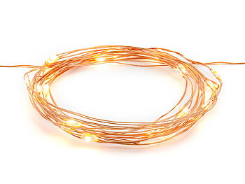 Ljusslinga 20 LED Roséguld