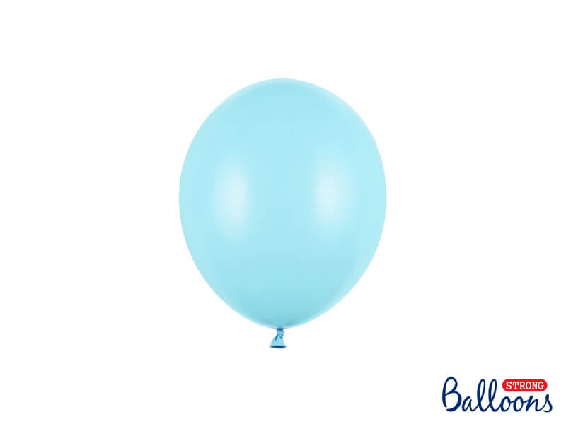 Miniballonger 10-pack 12cm Pastell ljusblå