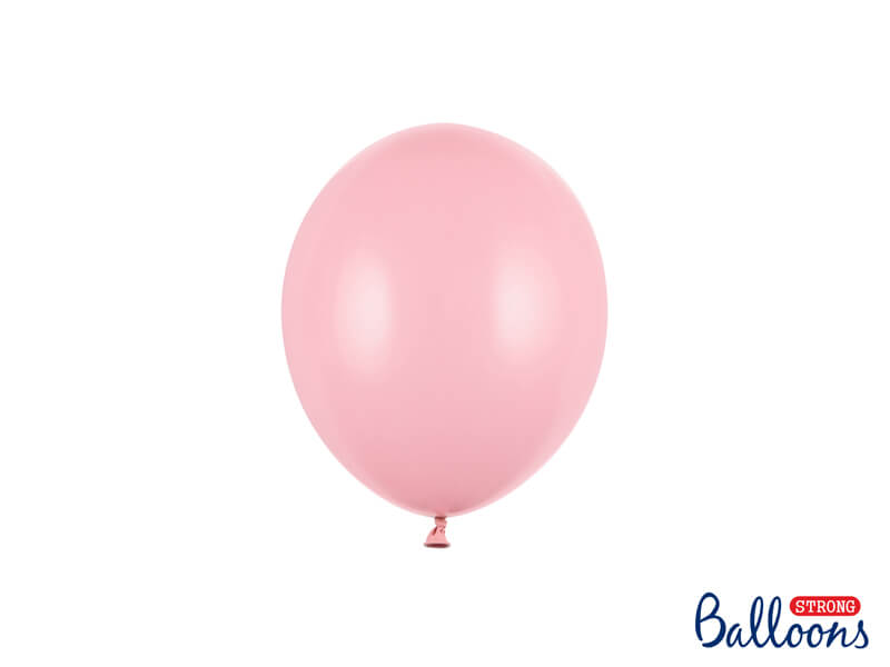 Miniballonger 10-pack 12cm Pastell Babyrosa