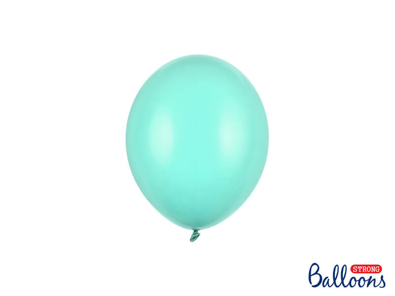 Miniballoger 10-pack 12cm Pastell mint
