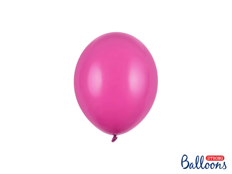 Miniballonger 10-pack 12cm pastell mörkrosa