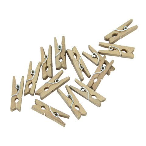 Klädnypor Mini Guld - 3
