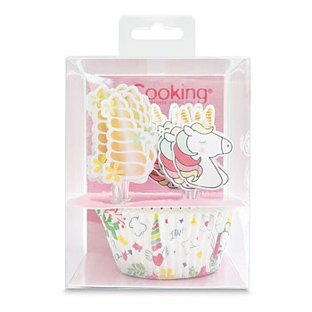 Muffinsformar & Cake Picks Unicorn