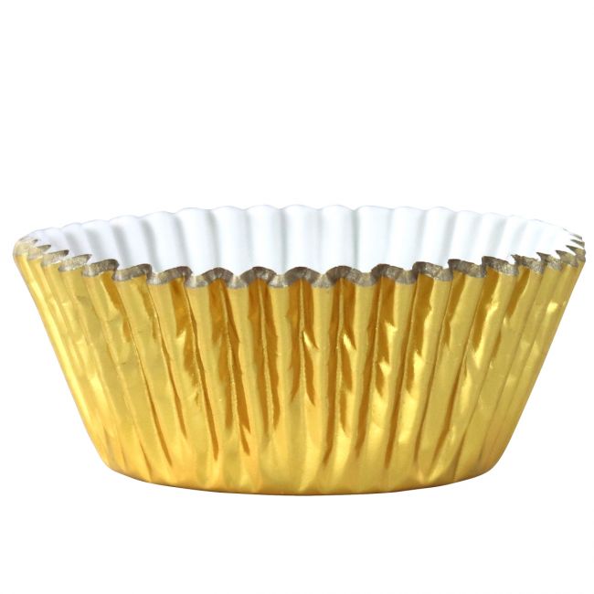 Muffinsformar Guld metallic 30-pack