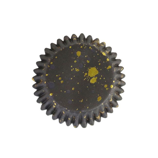 Muffinsformar Svarta med Guldstänk - 2
