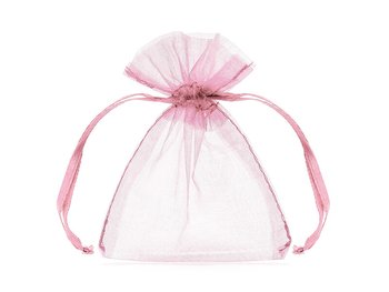 Organzapåsar 10 -pack 10 cm Ljusrosa