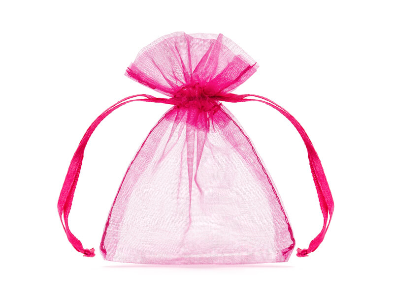 ORGANZAPÅSAR | 20 -pack | 10 cm | rosa