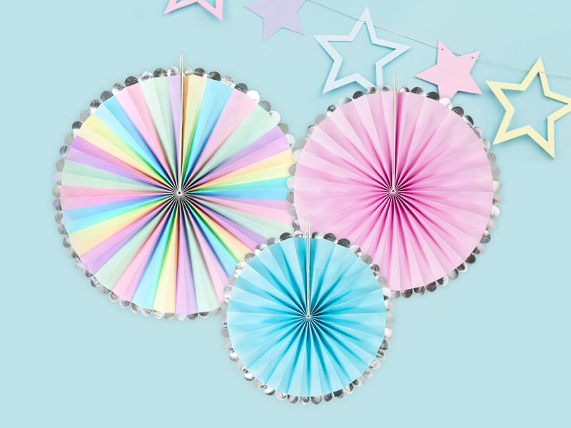 PAPPERSFJÄDRAR | 3-pack | Unicorn - 3