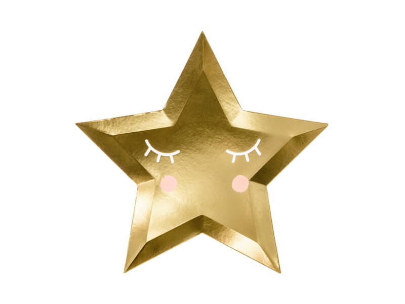 PAPPTALLRIKAR | Little Star | guld