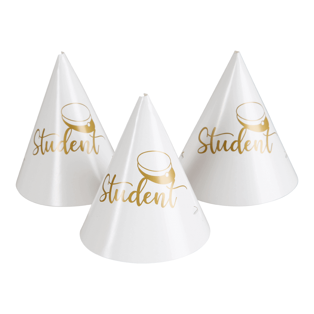 Partyhattar Mini Student 4-pack - 2