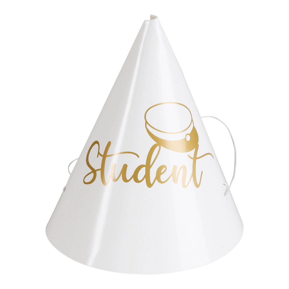 Partyhattar Mini Student 4-pack