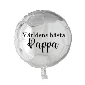 Ballong Farsdag Världens bästa pappa