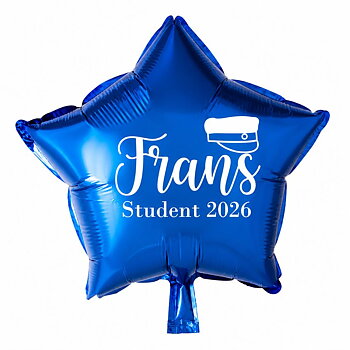 Personlig Ballong Student med namn 