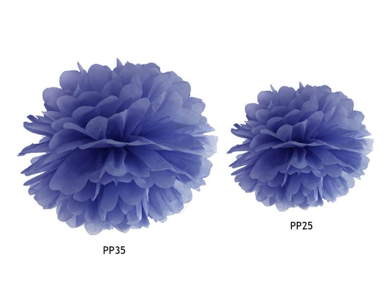 Pom pom Marinblå