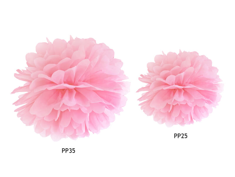 Pom pom ljusrosa - 2