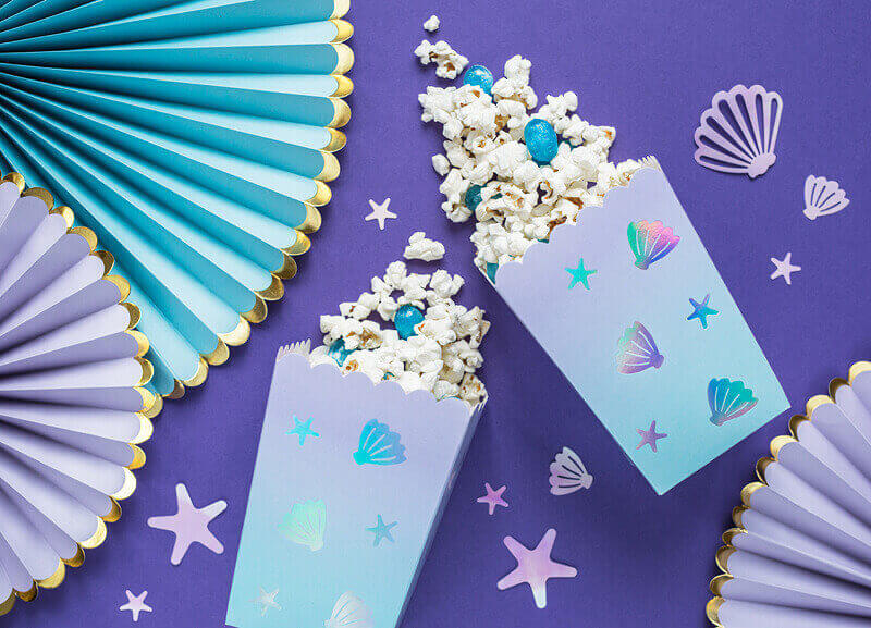 Popcornboxar Mermaid Party