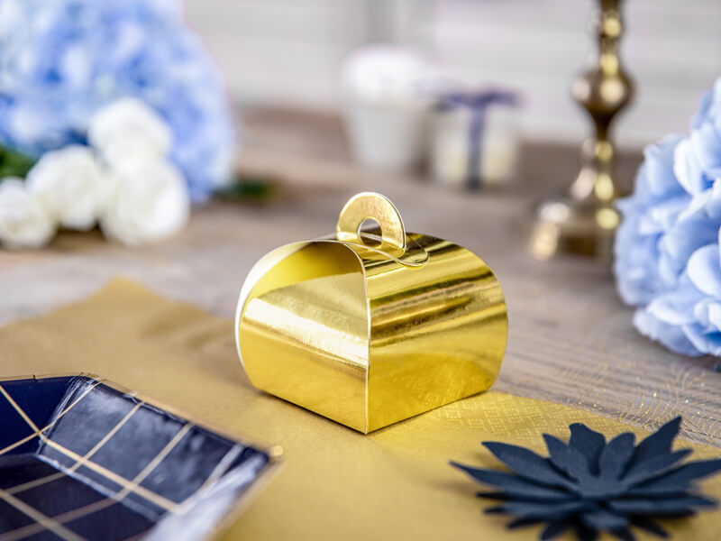 PRESENTASKAR | 10 -pack | Guld